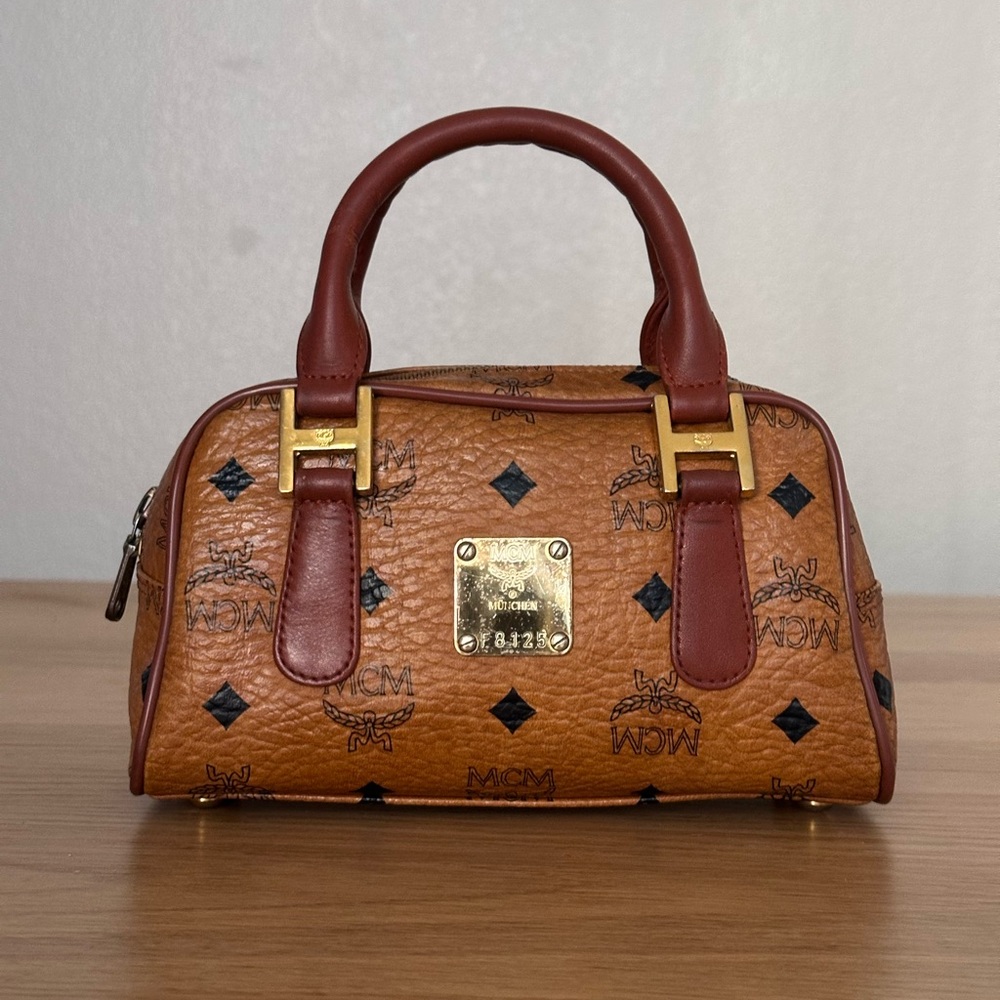 MCM Germany mini boston handbag